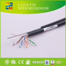 China Verkauf hohe Qualität niedriger Preis Cat5e FTP mit Messenger